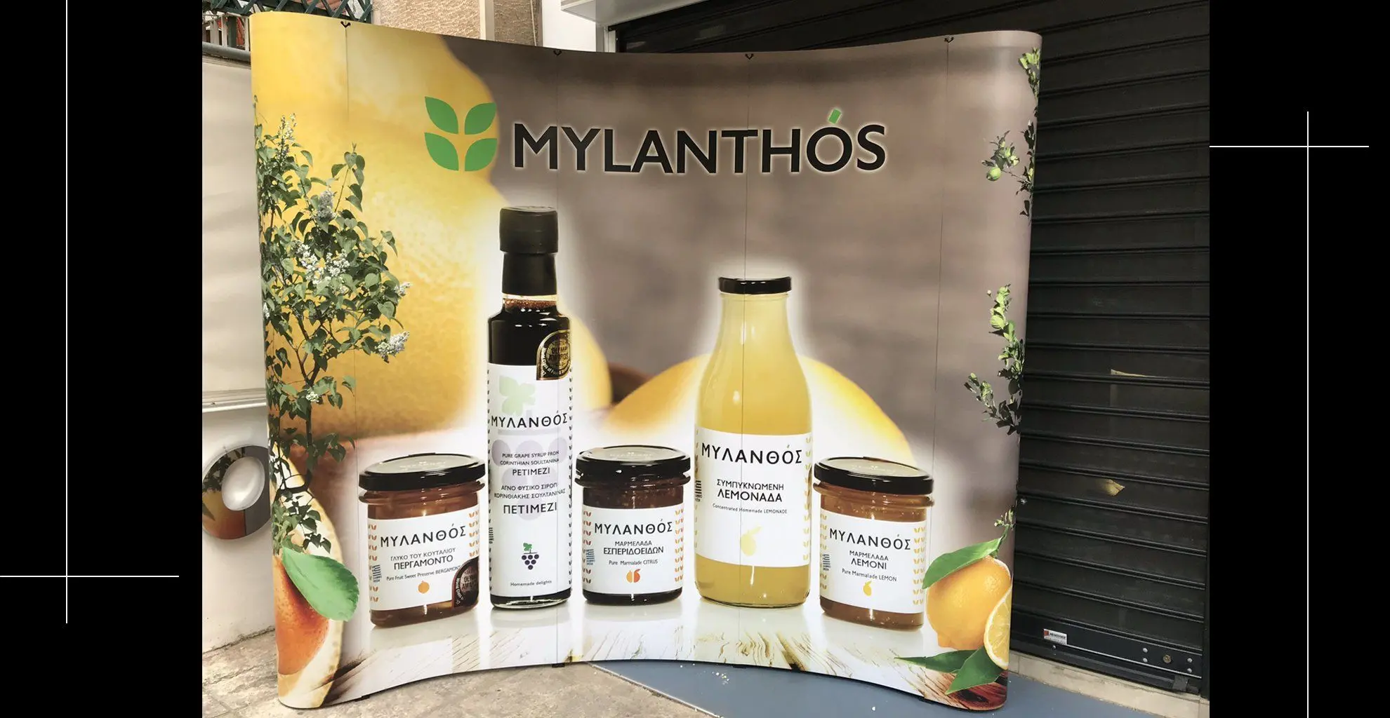 popup stand αραχνη